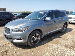 Salvage cars for sale at Kansas City, KS auction: 2016 Infiniti QX60