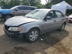 Salvage cars for sale at Baltimore, MD auction: 2007 Hyundai Sonata GLS