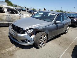 Salvage cars for sale at Vallejo, CA auction: 2010 Mercedes-Benz C300