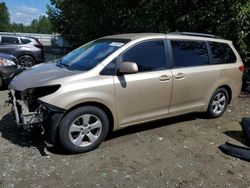 Toyota Sienna LE salvage cars for sale: 2014 Toyota Sienna LE