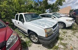 Chevrolet salvage cars for sale: 2005 Chevrolet Silverado C1500