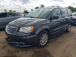 Salvage cars for sale at Elgin, IL auction: 2015 Chrysler Town & Country Touring