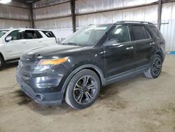 Salvage cars for sale at Des Moines, IA auction: 2014 Ford Explorer Sport