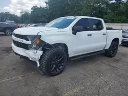 Chevrolet salvage cars for sale: 2019 Chevrolet Silverado K1500 Custom