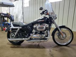 Salvage motorcycles for sale at Hillsborough, NJ auction: 2009 Harley-Davidson XL1200 C