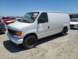 Salvage cars for sale from Copart Antelope, CA: 2001 Ford Econoline E150 Van