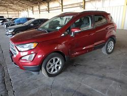 Ford Vehiculos salvage en venta: 2020 Ford Ecosport SE