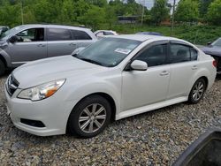 Subaru Legacy 2.5i Premium salvage cars for sale: 2010 Subaru Legacy 2.5I Premium