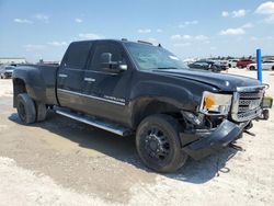 Salvage trucks for sale at Houston, TX auction: 2011 GMC Sierra K3500 Denali