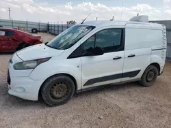 Salvage trucks for sale at Andrews, TX auction: 2015 Ford Transit Connect XLT