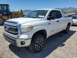 Salvage cars for sale at Magna, UT auction: 2014 Toyota Tundra Double Cab SR/SR5