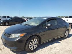 Salvage Cars with No Bids Yet For Sale at auction: 2012 Honda Civic LX