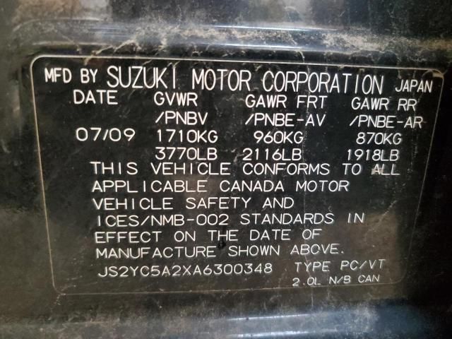 2010 Suzuki SX4 LE