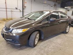 Salvage cars for sale at Elgin, IL auction: 2014 Honda Civic LX