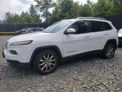 Jeep salvage cars for sale: 2014 Jeep Cherokee Limited