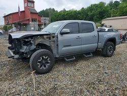 Salvage cars for sale at West Mifflin, PA auction: 2019 Toyota Tacoma Double Cab