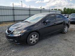 Honda salvage cars for sale: 2013 Honda Civic LX