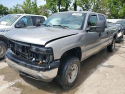 Salvage cars for sale from Copart Bridgeton, MO: 2002 Chevrolet Silverado K1500 Heavy Duty