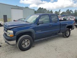 Chevrolet salvage cars for sale: 2002 Chevrolet Silverado K2500 Heavy Duty