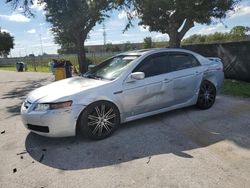 Acura salvage cars for sale: 2005 Acura TL