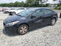 Salvage cars for sale at Byron, GA auction: 2017 KIA Forte LX