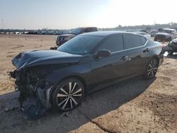 Salvage cars for sale at Houston, TX auction: 2021 Nissan Altima SR