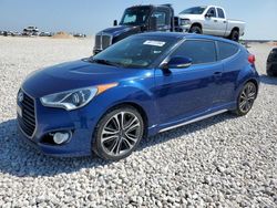 Salvage cars for sale at Temple, TX auction: 2016 Hyundai Veloster Turbo