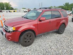 Ford salvage cars for sale: 2011 Ford Escape Limited