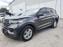 Salvage cars for sale at Apopka, FL auction: 2020 Ford Explorer XLT