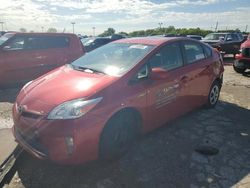 Salvage cars for sale at Indianapolis, IN auction: 2015 Toyota Prius