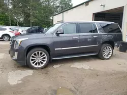 Salvage cars for sale at Ham Lake, MN auction: 2018 Cadillac Escalade ESV Luxury