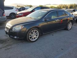 Salvage cars for sale at Las Vegas, NV auction: 2009 Chevrolet Malibu LTZ