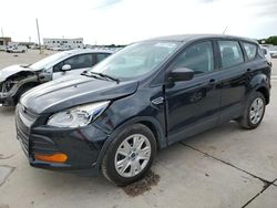 Salvage cars for sale at Grand Prairie, TX auction: 2015 Ford Escape S