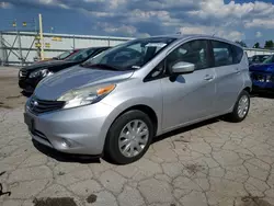 Salvage cars for sale at Dyer, IN auction: 2015 Nissan Versa Note S