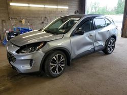 Salvage cars for sale at Angola, NY auction: 2022 Ford Escape SE