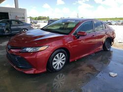 Salvage cars for sale at West Palm Beach, FL auction: 2019 Toyota Camry LE