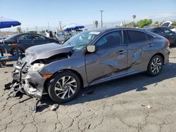 Salvage cars for sale at Colton, CA auction: 2017 Honda Civic EX