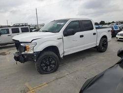 Salvage cars for sale at Grand Prairie, TX auction: 2019 Ford F150 Supercrew