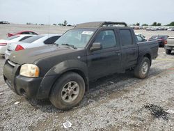 Vehiculos salvage en venta de Copart Earlington, KY: 2001 Nissan Frontier Crew Cab XE