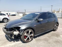 Salvage cars for sale at Sun Valley, CA auction: 2015 Volkswagen GTI