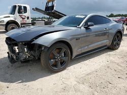 Salvage cars for sale at Houston, TX auction: 2022 Ford Mustang GT