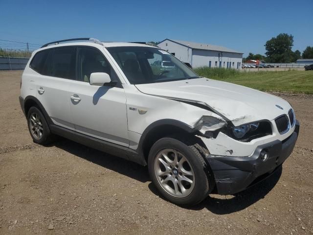 2004 BMW X3 2.5I