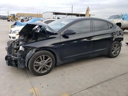 Salvage cars for sale at Grand Prairie, TX auction: 2017 Hyundai Elantra SE