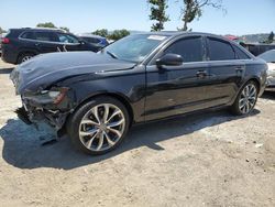 Salvage cars for sale at San Martin, CA auction: 2013 Audi A6 Premium Plus