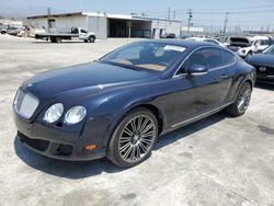 Salvage cars for sale at Sun Valley, CA auction: 2009 Bentley Continental GT