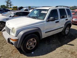 Jeep salvage cars for sale: 2003 Jeep Liberty Sport