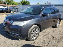 Acura Vehiculos salvage en venta: 2016 Acura MDX Advance