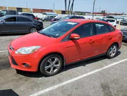 Salvage cars for sale at Van Nuys, CA auction: 2014 Ford Focus SE