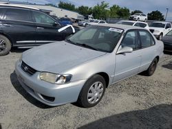 Vehiculos salvage en venta de Copart Sacramento, CA: 2001 Toyota Corolla CE