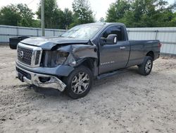 Salvage vehicles for parts for sale at auction: 2018 Nissan Titan XD S